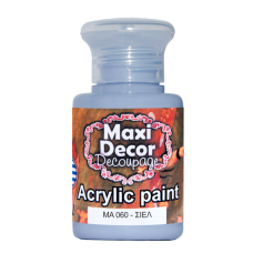 Ακρυλικό Χρώμα 60ml Maxi Decor Σιέλ MA060_MA060060